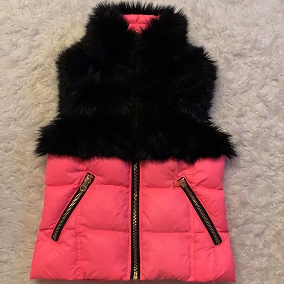 Juicy couture vest fur coat outerwear jacket xsml - Picture 5 of 17